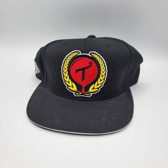 Two In The Shirt Cap‎ Hat Adult Snapback Black Acrylic Wool - Picture 2 of 8